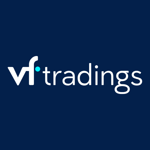 VFTradings prop trading firm logo – 1-2 challenge, Funding up to 300,000, global reputation.